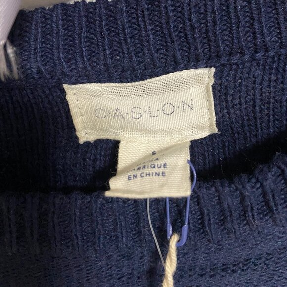 NWT Crew Neck Sweater Caslon Contrast Cuff Size S - Picture 5 of 7